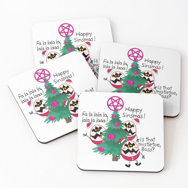 Item preview, Santa Egg Boiz - Happy Sinsmas Tree designed and sold by EvergreenRevolt.