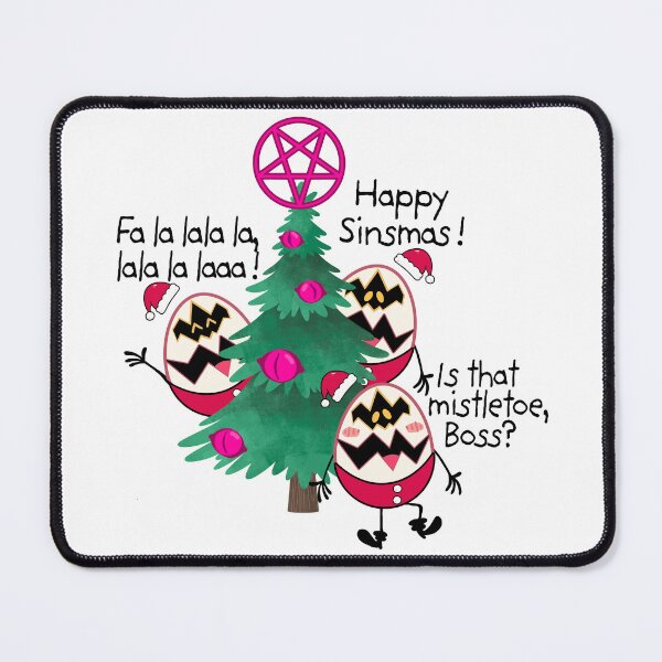 Item preview, Santa Egg Boiz - Happy Sinsmas Tree designed and sold by EvergreenRevolt.