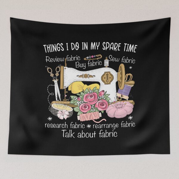 Item preview, Funny Sewing Quilting Machine Fabric Sewer Quilter designed and sold by KarlaLeanne.