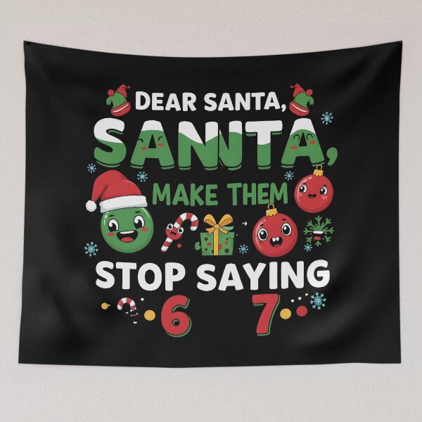 Item preview, Santa 67 Funny Christmas designed and sold by Uglyandcute.