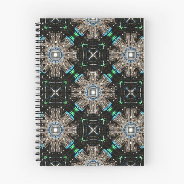 Item preview, Futuristic Reactor Mandala designed and sold by Kaleidoscope Print.