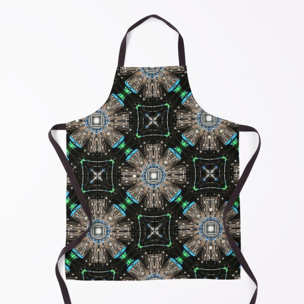 Item preview, Futuristic Reactor Mandala designed and sold by Kaleidoscope Print.