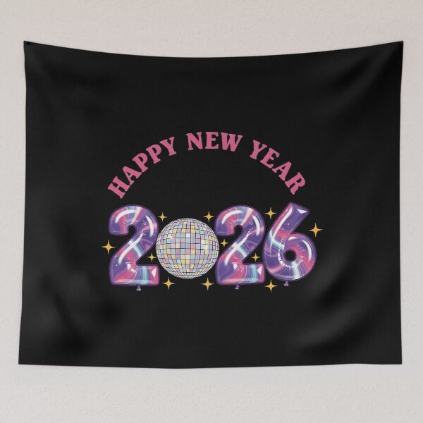 Item preview, Happy New Year Party 2026 Ballon Family designed and sold by BakeryDozen.