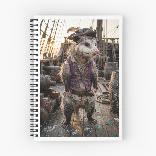 Item preview, Swashbuckling Possum Pirate designed and sold by Tridentulus.