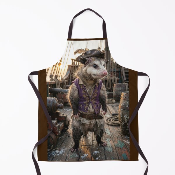 Item preview, Swashbuckling Possum Pirate designed and sold by Tridentulus.