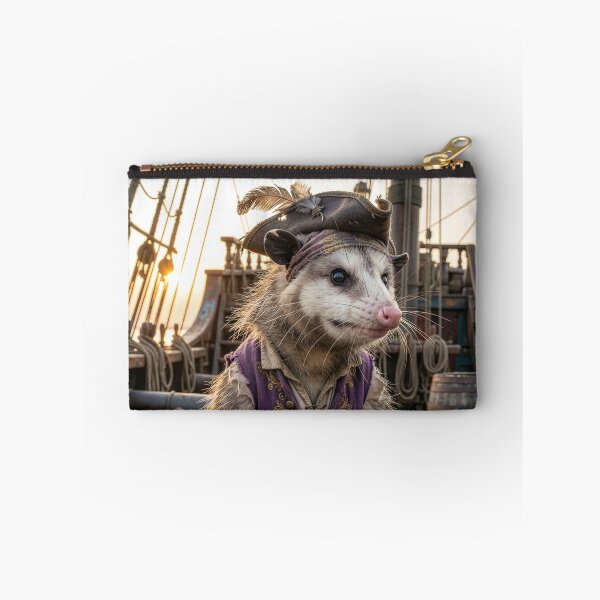 Item preview, Swashbuckling Possum Pirate designed and sold by Tridentulus.