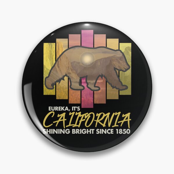 Item preview, California: Shining Bright Since 1850 designed and sold by VividGraphicCo.
