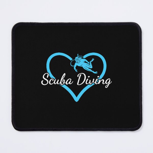 Item preview, Scuba Diver Heart Scuba Diving designed and sold by KarlaLeanne.