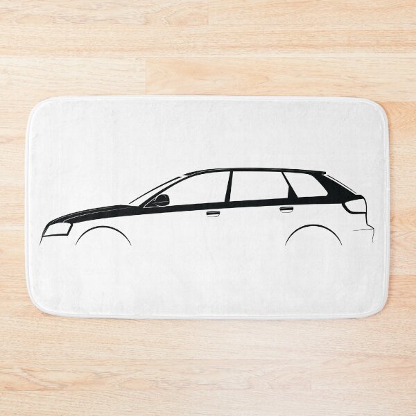 Item preview, A3 Sportback (2003) (Black) designed and sold by Car Silhouettes.