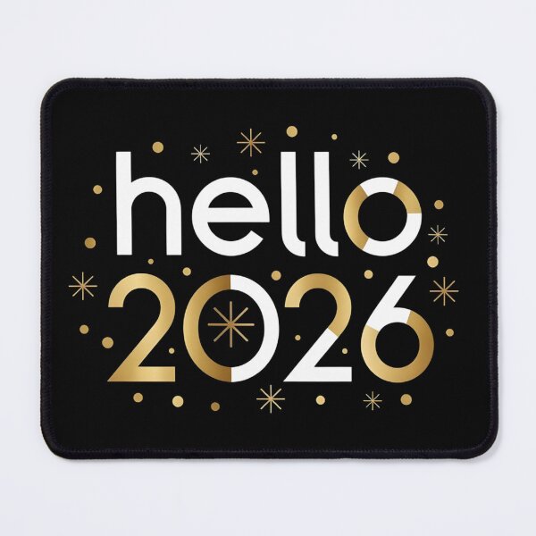 Item preview, Hello 2026 Happy New Year Fireworks Celebration designed and sold by BakeryDozen.