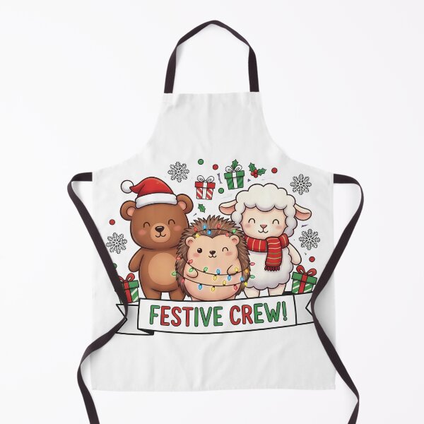 Item preview, Festive Crew Cute Christmas Animals designed and sold by Ekracreatives.