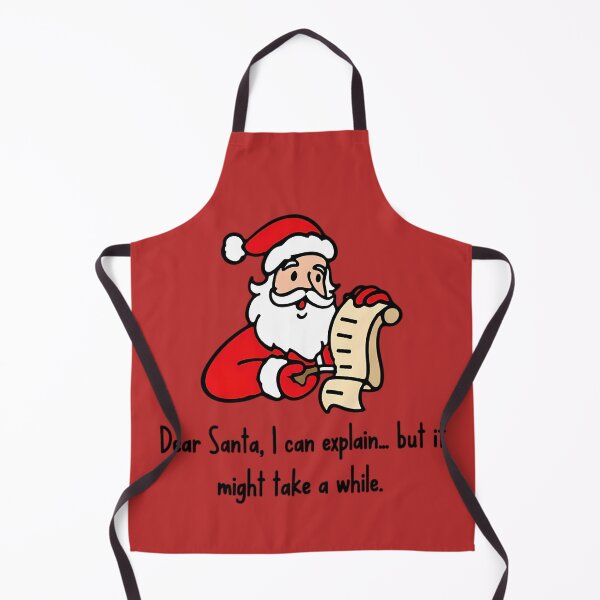 Item preview, “Dear Santa, This Might Take More Than a Minute…” designed and sold by SamartkitDesign.