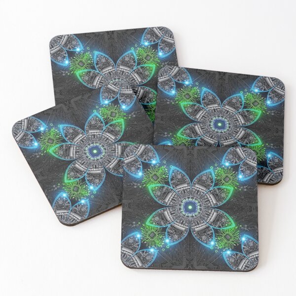 Item preview, Circuit Bloom designed and sold by Kaleidoscope Print.