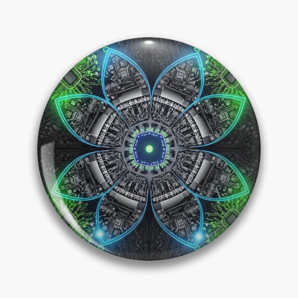 Item preview, Circuit Bloom designed and sold by Kaleidoscope Print.