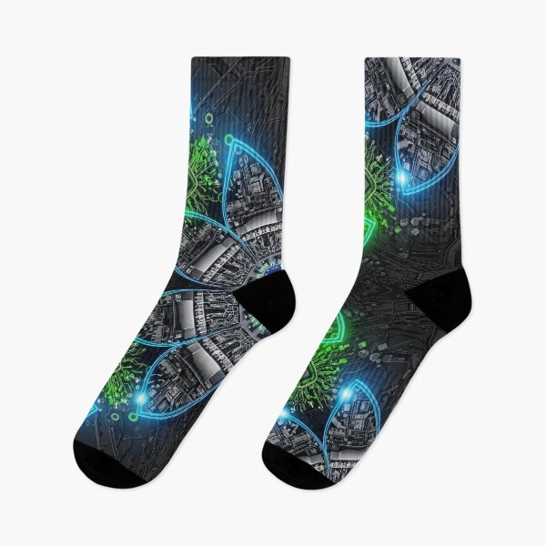Item preview, Circuit Bloom designed and sold by Kaleidoscope Print.