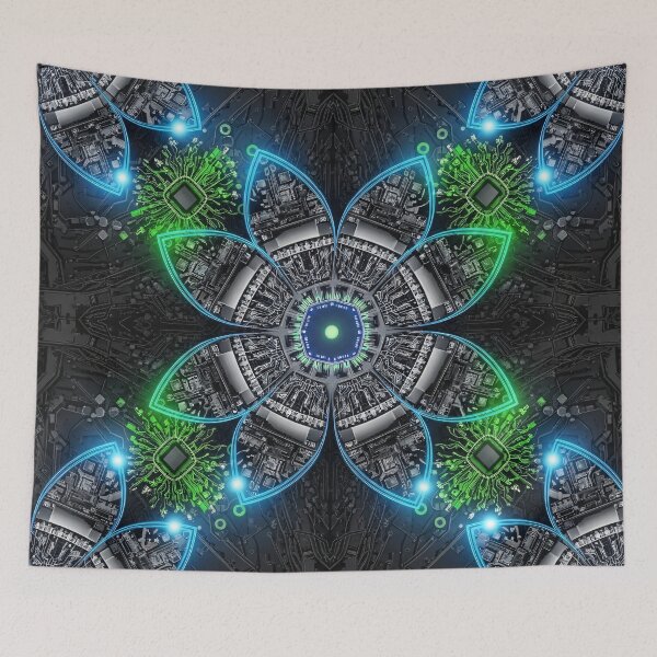 Item preview, Circuit Bloom designed and sold by Kaleidoscope Print.