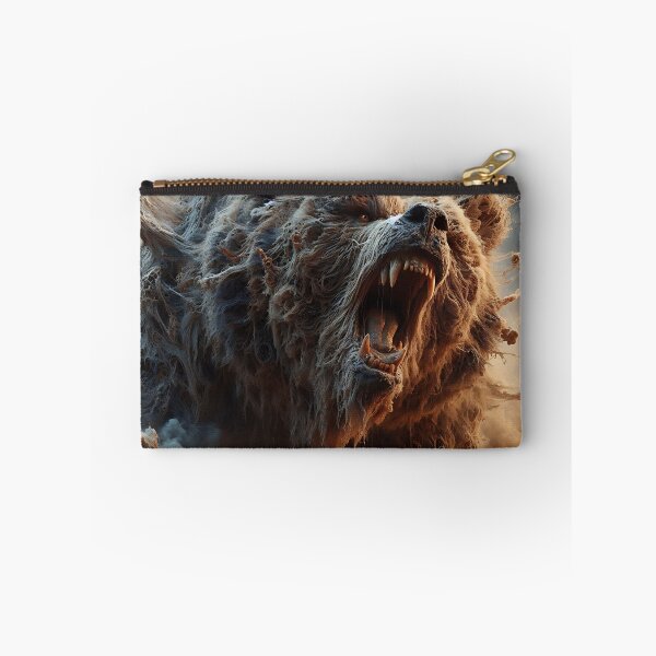 Item preview, Furry Aggressive Bear designed and sold by GalleryBrisArt.
