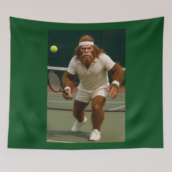 Item preview, Bigfoot: Another Enfant Terrible on the Tennis Court? designed and sold by Tridentulus.