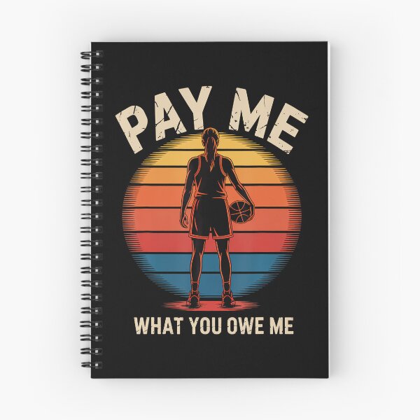 Item preview, Pay Me What You Owe Me Support Basketball Retro designed and sold by DianaCandyce.