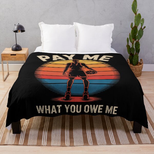 Item preview, Pay Me What You Owe Me Support Basketball Retro designed and sold by DianaCandyce.