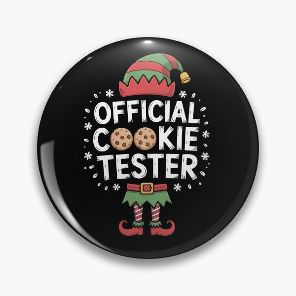 Item preview, Christmas Elf Official Cookie Tester Art designed and sold by ThreadAlchemys.