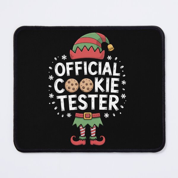 Item preview, Christmas Elf Official Cookie Tester Art designed and sold by ThreadAlchemys.