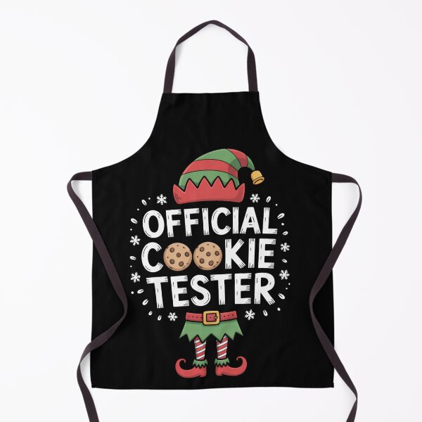 Item preview, Christmas Elf Official Cookie Tester Art designed and sold by ThreadAlchemys.