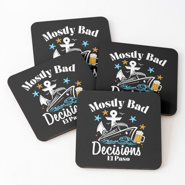 Item preview, Mostly Bad Decisions El Paso Spring Break designed and sold by DianaCandyce.