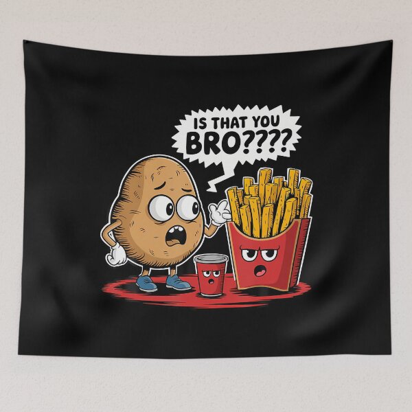 Item preview, Potato Is That You Bro Funny French Fries Funny Vegetable designed and sold by KarlaLeanne.