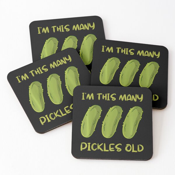 Item preview, I'M This Many Pickles Old - 3Rd Birthday 3 Years Old Bday designed and sold by DoraBlanche.