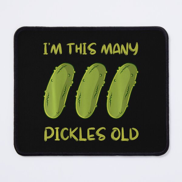 Item preview, I'M This Many Pickles Old - 3Rd Birthday 3 Years Old Bday designed and sold by DoraBlanche.