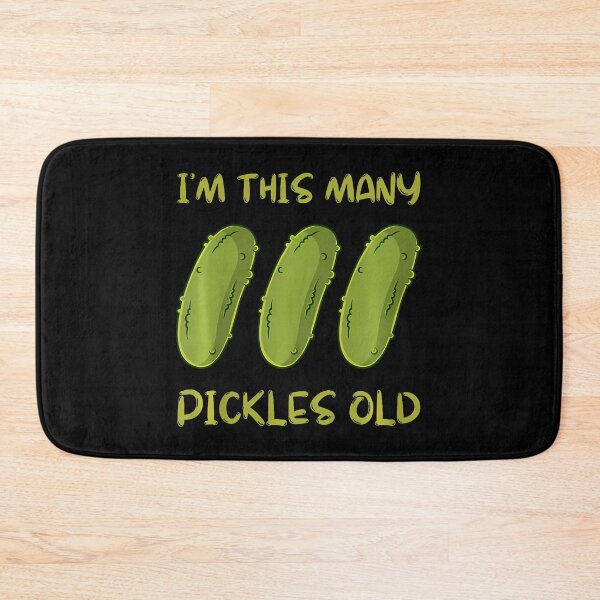 Item preview, I'M This Many Pickles Old - 3Rd Birthday 3 Years Old Bday designed and sold by DoraBlanche.
