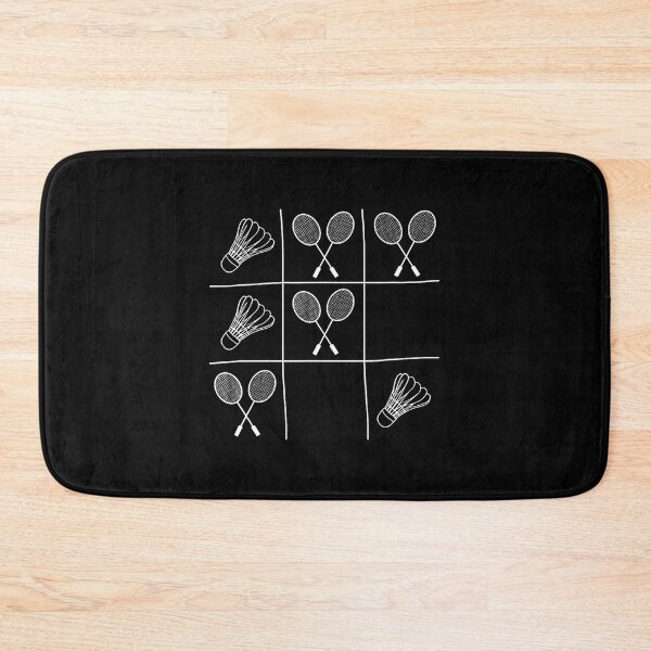 Item preview, Funny Badminton Joke - Noughts And Crosses Tic-Tac-Toe designed and sold by KarlaLeanne.