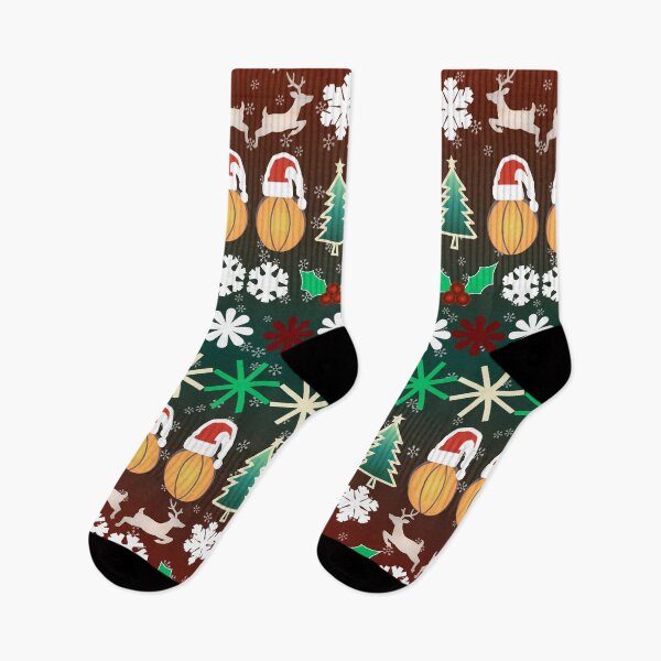 Item preview, Ugly Christmas Sweater Style Pattern – Snowflakes & Reindeer designed and sold by HopeAndHustle.