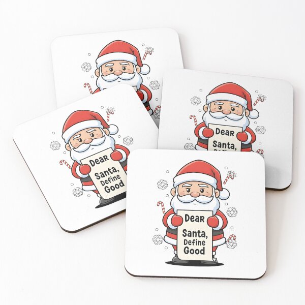 Item preview, Dear Santa Define Good - Funny Christmas Quote Design designed and sold by SoulenCify.