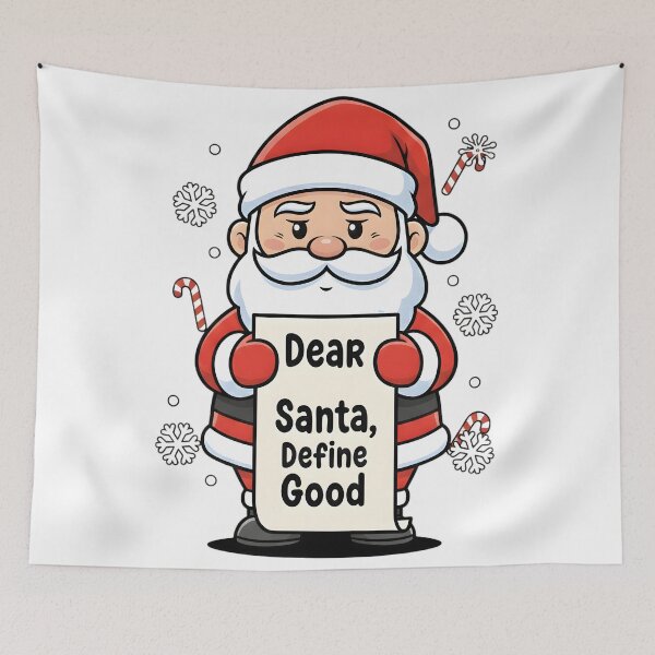 Item preview, Dear Santa Define Good - Funny Christmas Quote Design designed and sold by SoulenCify.