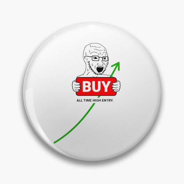 Item preview, All Time High Entry - Funny Soyjak Trading Meme - Buy High Sell Low Crypto & Stock Market Gift designed and sold by FashionTraders.