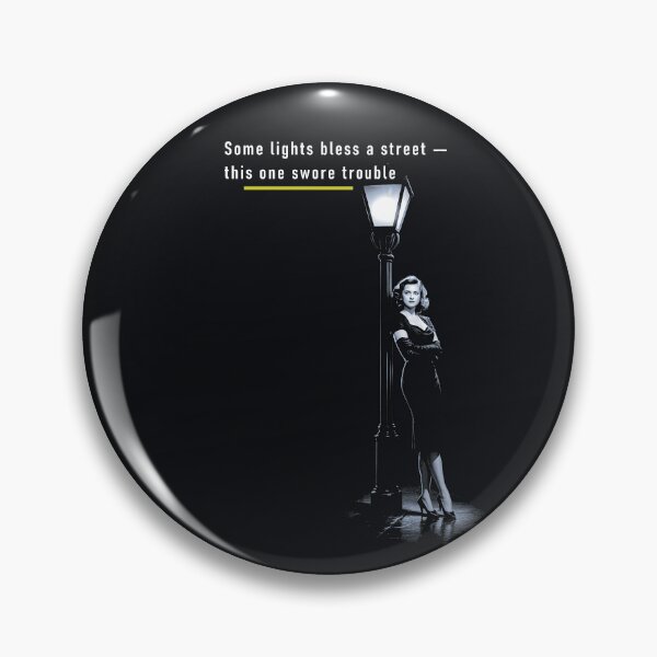 Item preview, Streetlamp — Noir Streetlight Femme Fatale designed and sold by Sanctum Icons.