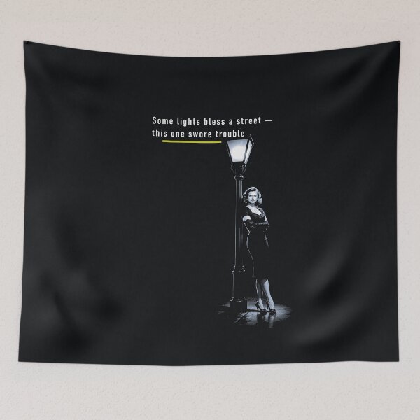 Item preview, Streetlamp — Noir Streetlight Femme Fatale designed and sold by Sanctum Icons.
