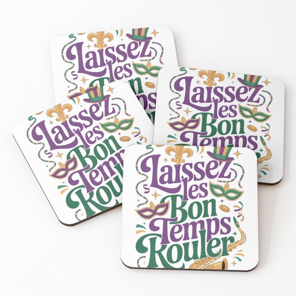 Item preview, Laissez Les Bon Temps Rouler Mardi Gras Mask Beads Jazz Party Design designed and sold by LiviuGligoros.