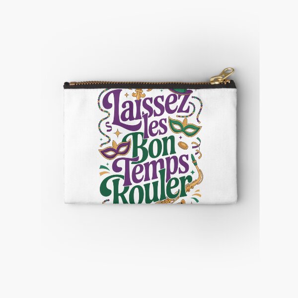 Item preview, Laissez Les Bon Temps Rouler Mardi Gras Mask Beads Jazz Party Design designed and sold by LiviuGligoros.