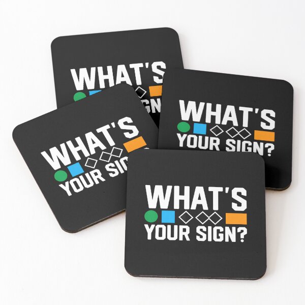 Item preview, Whats Your Sign Funny Skiing Trail Marker Humor Skier designed and sold by JosephineEdith1.