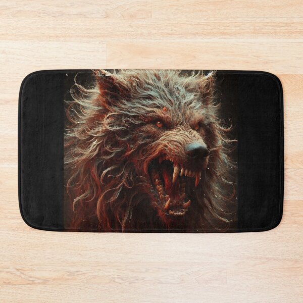Item preview, Furry Aggressive Wolf designed and sold by GalleryBrisArt.