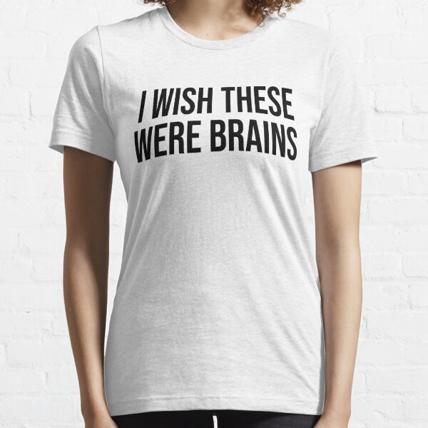 If These Were Brains Id Be Genius WOMENS T-SHIRT Boobs Breasts Gift birthday