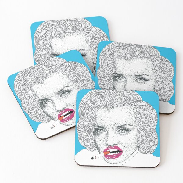 Item preview, Smoking Starlet Pop Portrait designed and sold by Flower Magic .