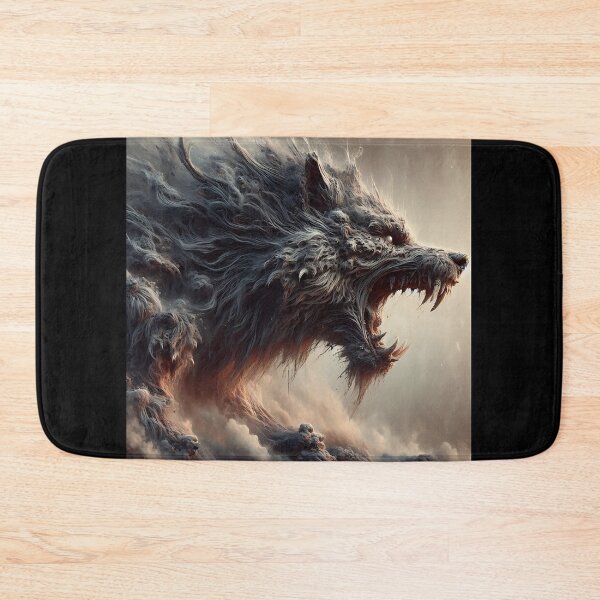 Item preview, Furry Aggressive Wolf designed and sold by GalleryBrisArt.
