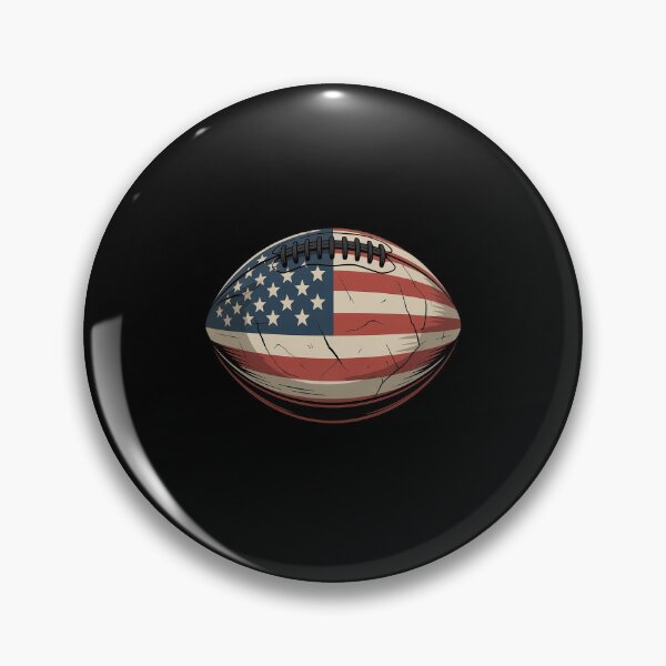 Item preview, Football USA American Flag designed and sold by catsdothingz.