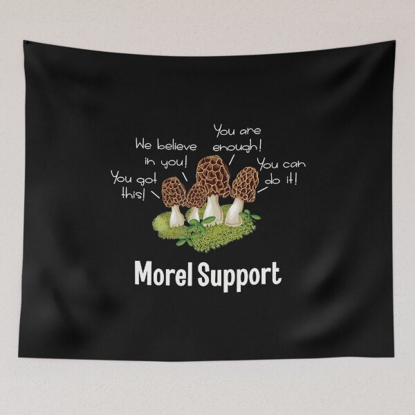 Item preview, Morel Support Mushroom designed and sold by JosephineEdith1.