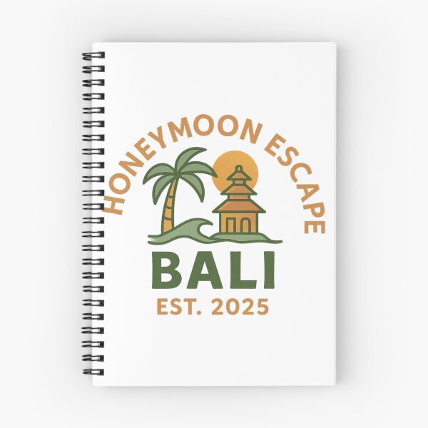 Artikelvorschau, Flitterwochen-Auszeit Bali (gegr. 2025) – Romantisches tropisches Inseldesign für Paare entworfen und verkauft von Memorph.