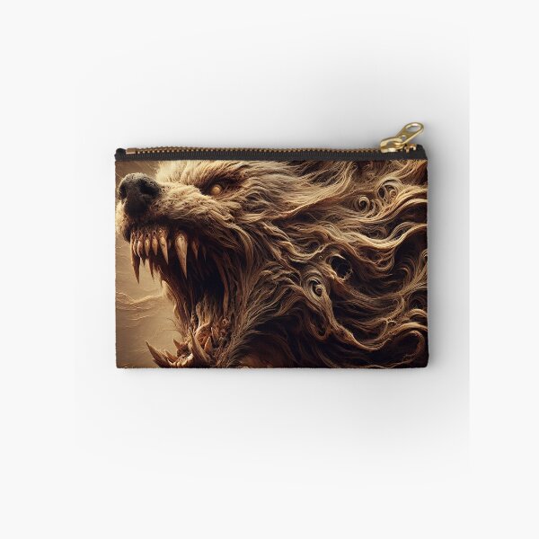 Item preview, Furry Aggressive Wolf designed and sold by GalleryBrisArt.